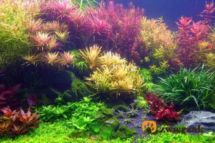 Kolorowe rośliny akwariowe, a także akwarium holenderskie, jego zakładanie i porady