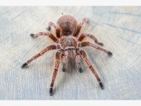 Grammostola rosea: opis i hodowla tarantuli