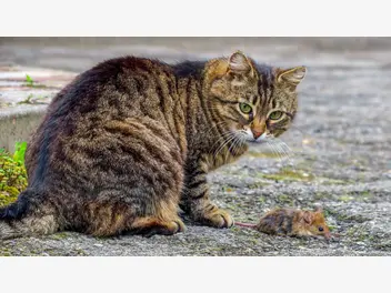 Ilustracja artykułu kot przyniósł ci martwą mysz? oto co powinieneś z nią zrobić