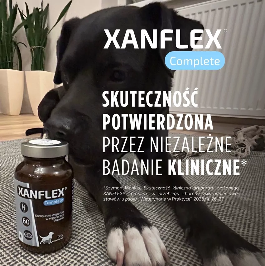 Skuteczność Xanflex  Complete potwierdzają badania kliniczne