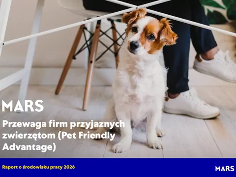 56% pracowników w Polsce rozważyłoby zmianę pracy na taką, która oferuje biuro przyjazne zwierzętom