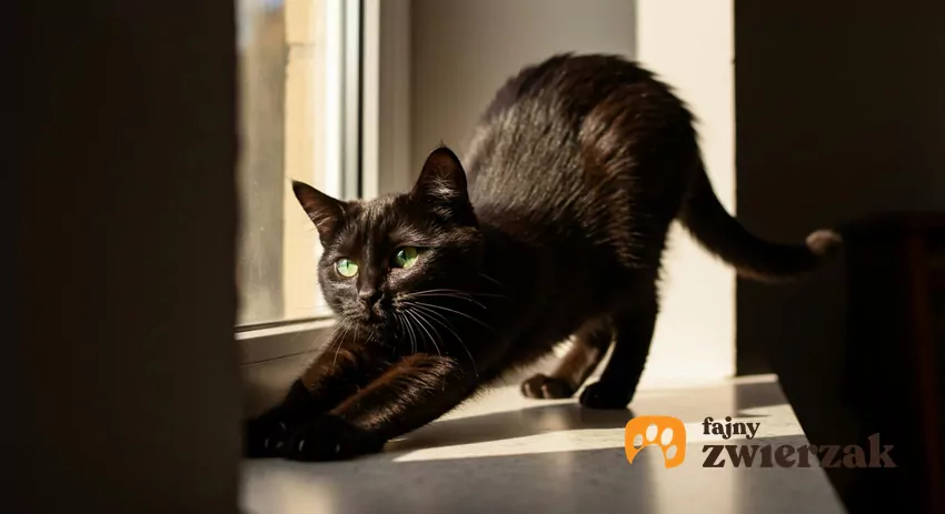 Dlaczego koty się rozciągają?