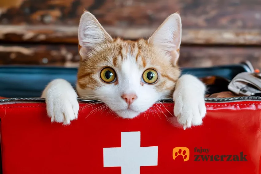 Każdy właściciel mruczka wie, że kłopoty ze zdrowiem pupila potrafią pojawić się nagle Kot wystaje z apteczki