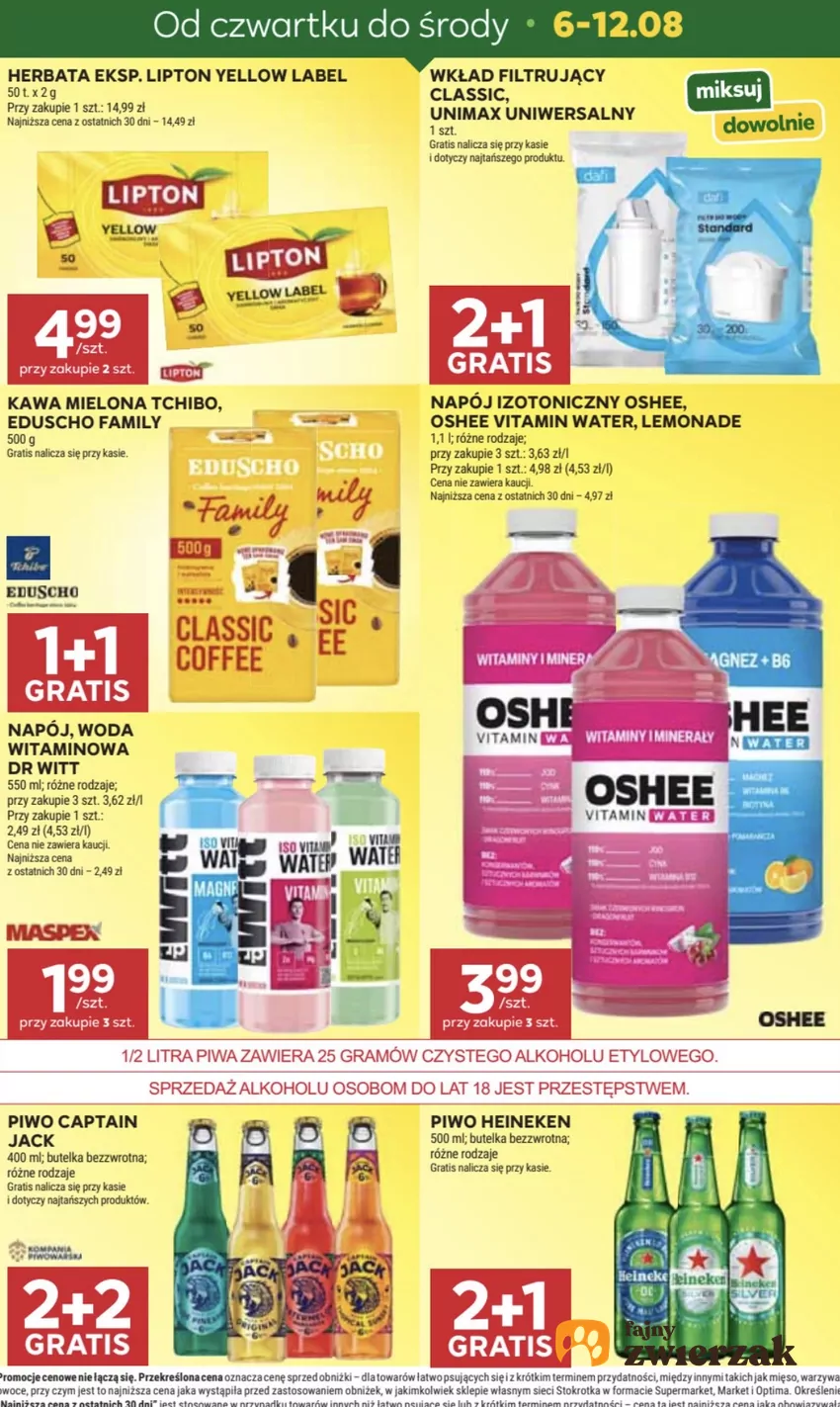 Kawa mielona Tchibo Eduscho Family (500 g) w promocji 1+1 gratis Promocje w Stokrotce