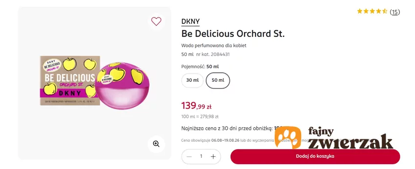 Popularny zapach teraz znacznie taniej niż zwykle Rossmann - gazetka