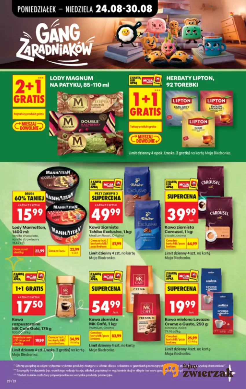 W promocji m.in. kultowe kawy Biedronka - gazetka
