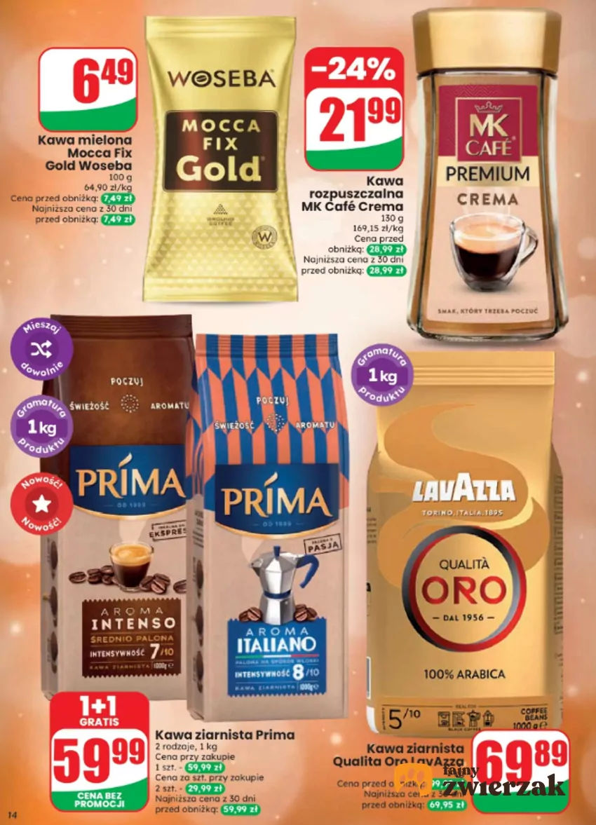W promocji m.in. kultowe kawy Dino - gazetka