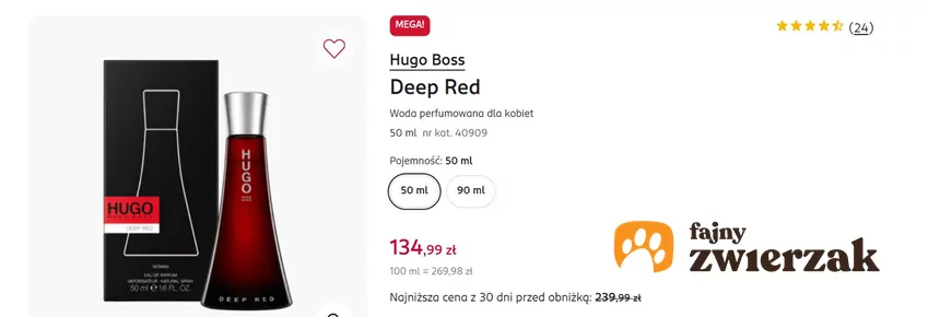 Duża przecena znanego zapachu Rossmann - gazetka