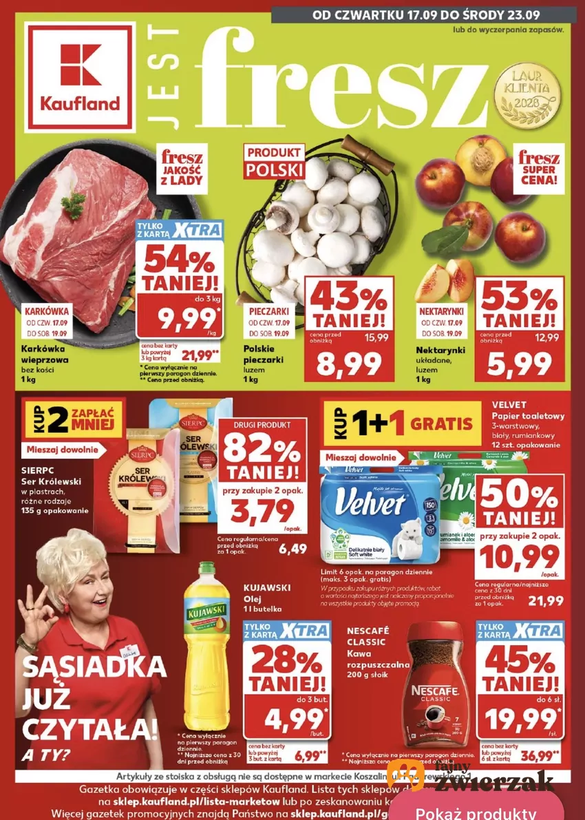 Kawa rozpuszczalne Nescafe Classic (200 g) w super cenie w Kauflandzie - taniej o 45% Promocje w Kauflandzie