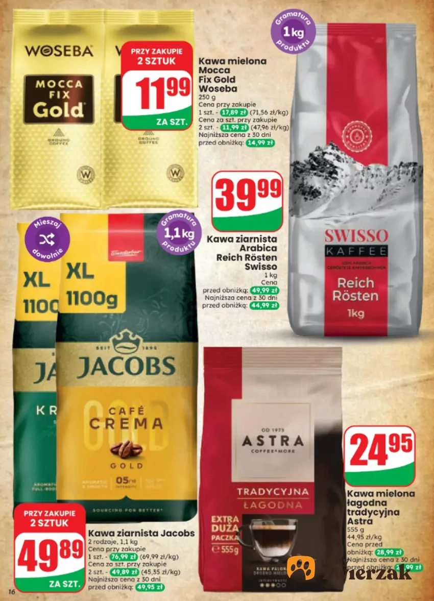 W promocji m.in. popularne kawy Dino - gazetka