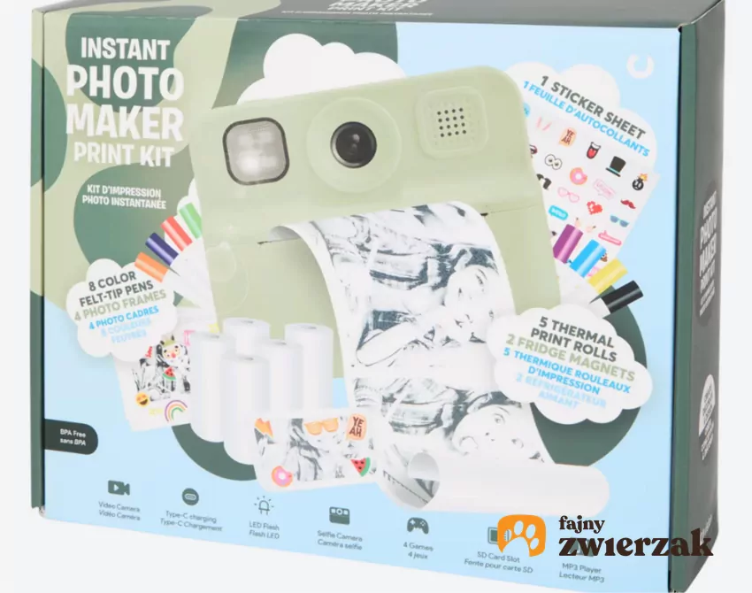 Urządzenie ma aparat o rozdzielczości 12 MP Action - aparat