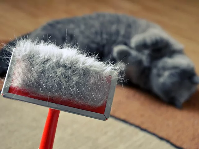 Dlaczego kotu wypada sierść?