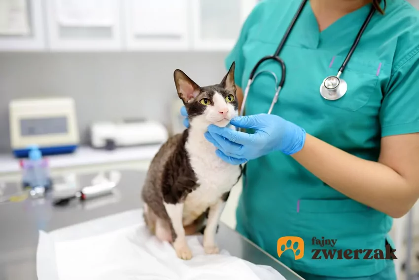 Kiedy kot zaczyna sikać poza kuwetą, pierwszym krokiem powinna być wizyta u weterynarza Kot w lecznicy