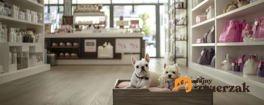 Psy w psim butiku