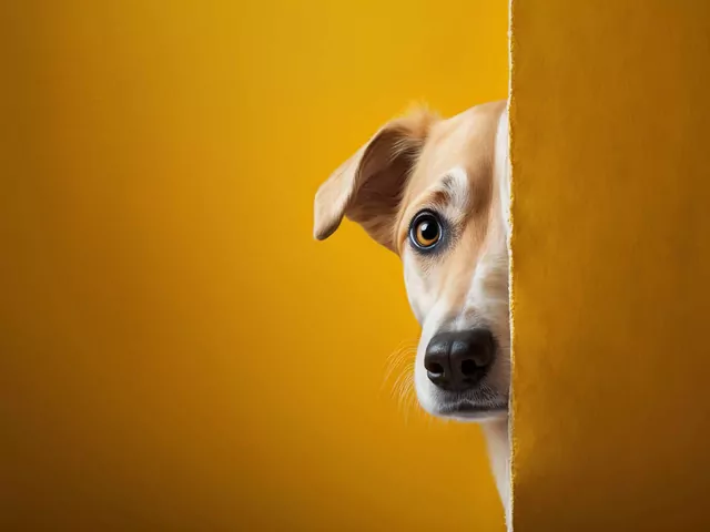 Dlaczego pies liże ścianę?