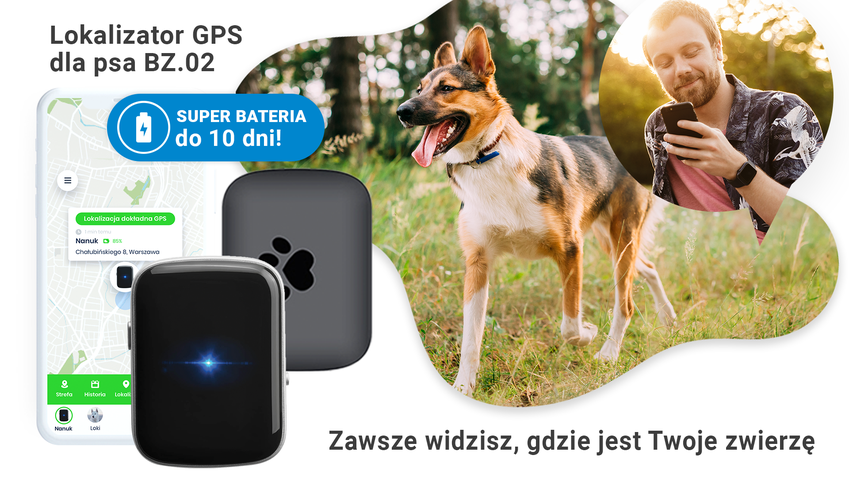 Zlokalizuj swoje zwierzę na każdym spacerze — czyli dlaczego Twój pies powinien mieć lokalizator z GPS
